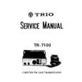 KENWOOD TR-7100 Manual de Servicio