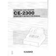 CASIO CE-2300 Manual de Usuario