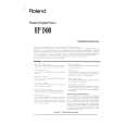 ROLAND HP1800 Manual de Usuario