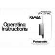 PANASONIC WXZP460 Manual de Usuario