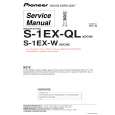 PIONEER S-1EX-QL/SXTW/EW5 Manual de Servicio