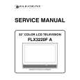 ELEMENT FLX3220FA Manual de Servicio