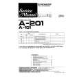 PIONEER A-201 Manual de Servicio PIONEER A-201 Manual de Servicio