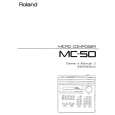 ROLAND MC-50MKII Manual de Usuario