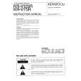 KENWOOD KR-V125R Manual de Usuario