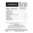 HITACHI 32CX39B Manual de Usuario
