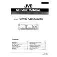 JVC TDW30 Manual de Servicio