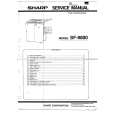 SHARP SF-9800 Manual de Servicio
