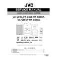 JVC UX-G60EV Manual de Servicio