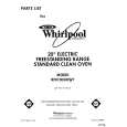 WHIRLPOOL RF0100XRW7 Catálogo de piezas