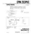 SONY CPM203PK3 Manual de Servicio