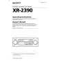 SONY XR-2390 Manual de Usuario