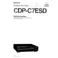 SONY CDP-C7ESD Manual de Usuario