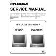 SYLVANIA 6719DD Manual de Servicio