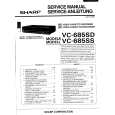 SHARP VC-685SD Manual de Servicio