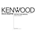 KENWOOD KCA-R42FM Manual de Usuario