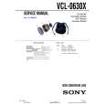 SONY VCL0630X Manual de Servicio