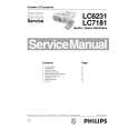 PHILIPS LC7181 Manual de Servicio