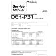 PIONEER DEH-P31 Manual de Servicio
