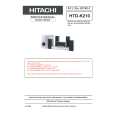 HITACHI HTD-K210 Manual de Servicio