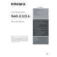 INTEGRA NAS-2.6 Manual de Usuario