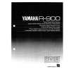YAMAHA R-900 Manual de Usuario