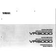 YAMAHA VR3000 Manual de Usuario