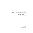 ARTHUR MARTIN ELECTROLUX TVE8802N Manual de Usuario ARTHUR MARTIN ELECTROLUX TVE8802N Manual de Usuario