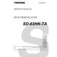 TOSHIBA SD-63HK-TA Manual de Servicio