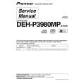 PIONEER DEH-P3980MP Manual de Servicio