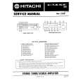 HITACHI HA-M1 Manual de Servicio