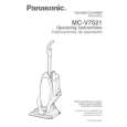 PANASONIC MCV7521 Manual de Usuario