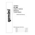 GEMINI XL-500 Manual de Usuario