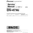 PIONEER DV-47A Manual de Servicio