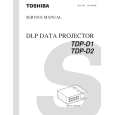 TOSHIBA TDP-D2 Manual de Servicio