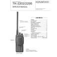 KENWOOD TK2206 Manual de Servicio