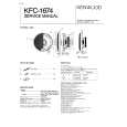 KENWOOD KFC1674 Manual de Servicio