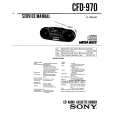 SONY CFD-970 Manual de Servicio