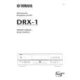 YAMAHA DRX-1 Manual de Usuario