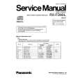 PANASONIC RX-FD80L Manual de Servicio