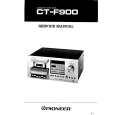 PIONEER CT-F900 Manual de Servicio