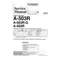 PIONEER A403R Manual de Servicio