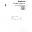 PANASONIC PTL511U Manual de Usuario