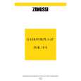 ZANUSSI ZGK10S Manual de Usuario