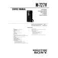 SONY M-727V Manual de Servicio
