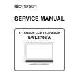 EMERSON EWL3706A Manual de Servicio