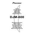 PIONEER DJM-600/WY Manual de Usuario