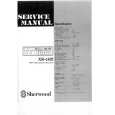 SHERWOOD XR-1502 Manual de Servicio