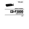 TEAC CDP3000 Manual de Servicio