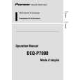 PIONEER DEQ-P7000/UC Manual de Usuario